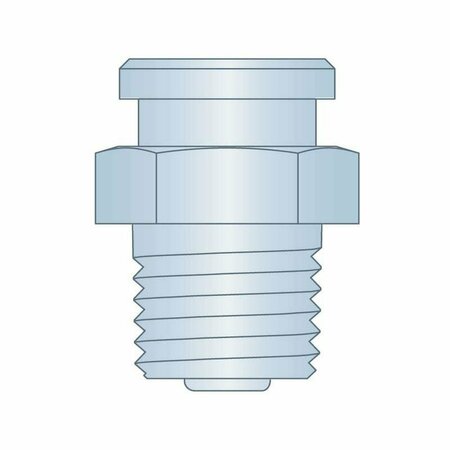 HERITAGE INDUSTRIAL Button Head Fitting 1/4-18NPTF CS Z3 HA1186Z3